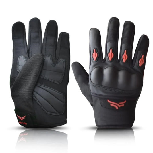 Synthetic Leather Xtrim Protekt Universal Black Bike Riding Gloves